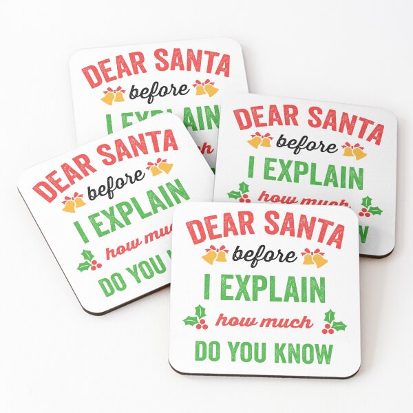 Item preview, Dear Santa Before I Explain How Much Do You Know designed and sold by Avgeek21.