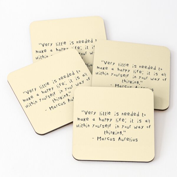 Item preview, Marcus Aurelius Stoic Quote designed and sold by MOST FIRE DESIGNS.