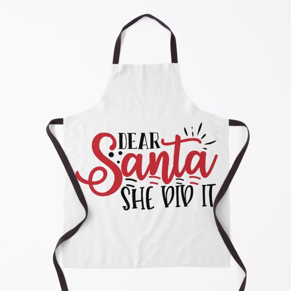 Item preview, Dear Santa She Did It designed and sold by TamGustam.