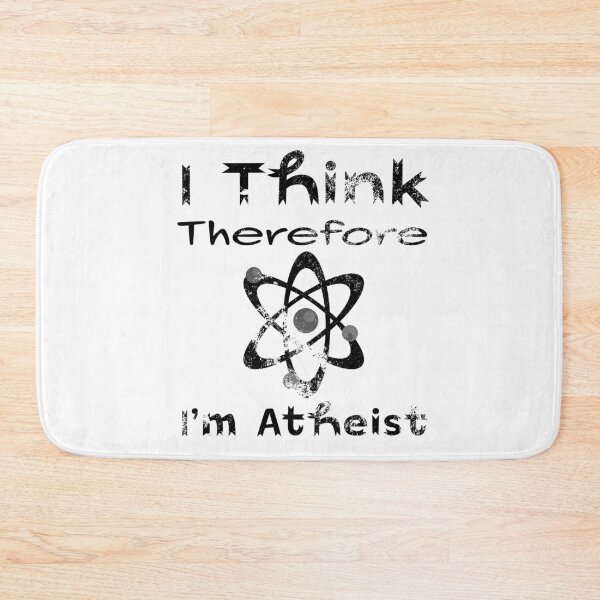 Item preview, I Think Therefore I'm Atheist Funny Atheism Humour designed and sold by cattiktoks1718.