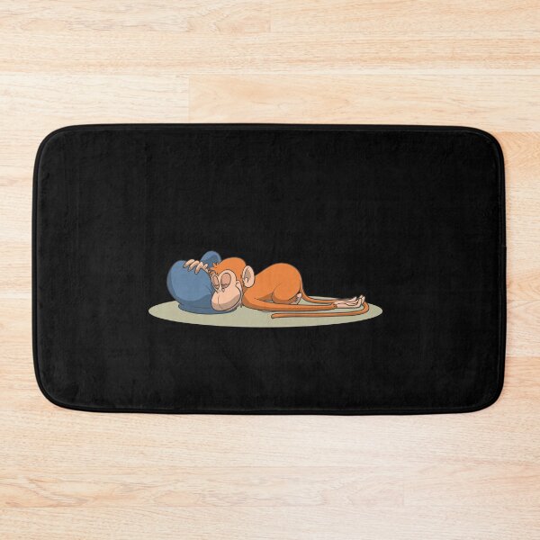 Item preview, Sleeping monkey on pillow designed and sold by Monkey Ful.