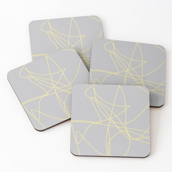 Item preview, Gray Yellow Doodle  designed and sold by FriendsList.