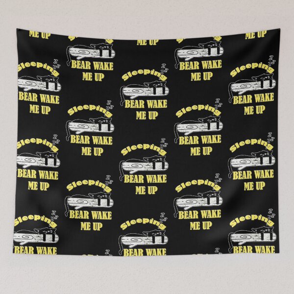 Item preview, Sleeping Bear Wake Me Up  designed and sold by Funny beagles.