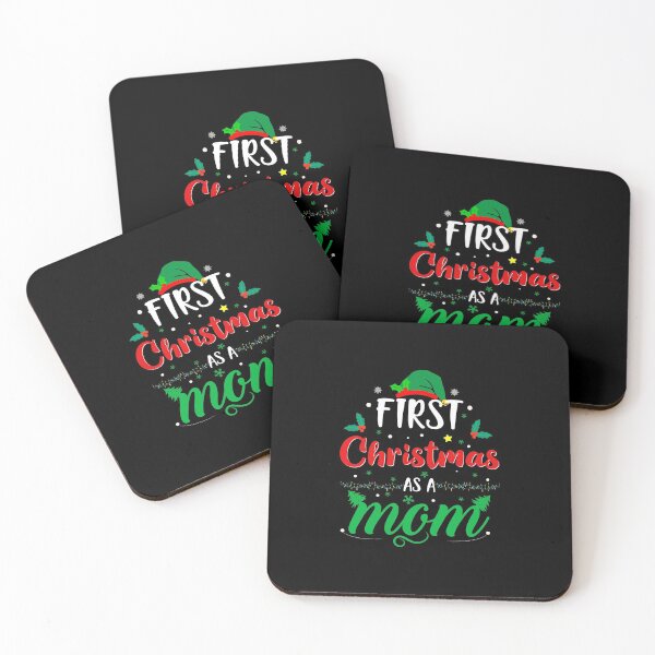 Item preview, First Christmas As A MOM Funny New Mom Mommy xmas designed and sold by BuynPose.