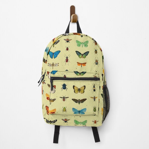 Item preview, Vintage Butterflies & Insects | Pattern #4 Beige Background designed and sold by ukoko.