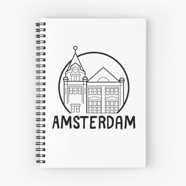 Artikelvorschau, Amsterdam Skyline Stadt Amsterdam Niederlande entworfen und verkauft von OneTimeEngineer.