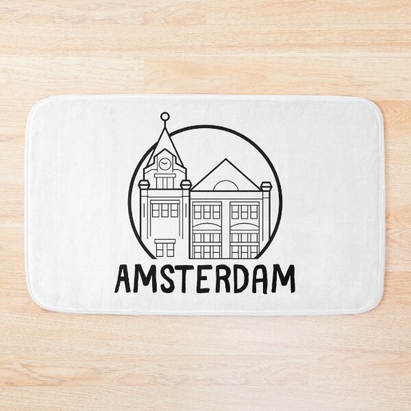 Item preview, Amsterdam Skyline city Amsterdam Netherlands designed and sold by OneTimeEngineer.