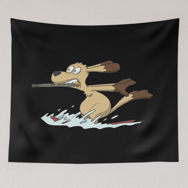 Item preview, Dog on water ski designed and sold by Monkey Ful.