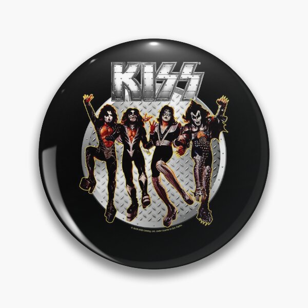 Item preview, KISS Band Members Metal Design - Demon, Spaceman, Starchild, Catman designed and sold by designminimal.