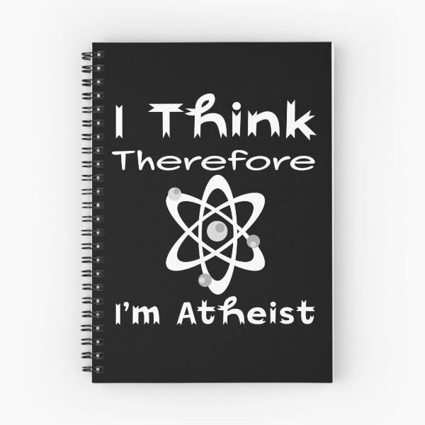 Item preview, I Think Therefore I'm Atheist Funny Atheism Humour designed and sold by cattiktoks1718.