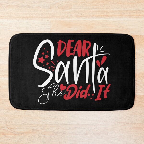 Item preview, Dear Santa She Did It Funny Christmas designed and sold by TamGustam.
