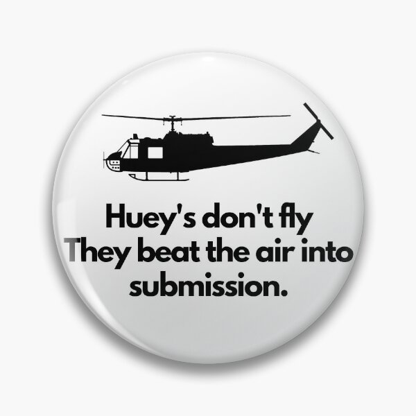 Item preview, Funny pilot T-shirt: They beat the air into submission! designed and sold by Huey 218: Restoring a legend.