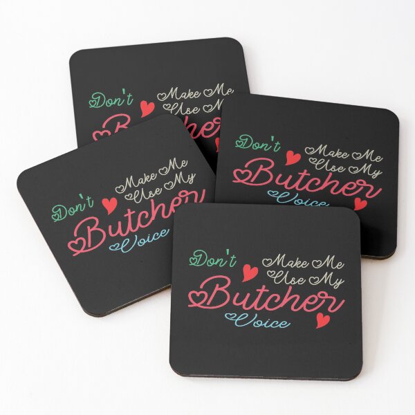 Item preview, Don't Make Me Use My Butcher Voice, Cute Funny Gift Idea For Butchers  designed and sold by awesomedraw.