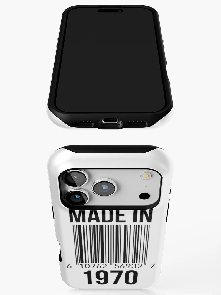 Thumbnail 3 of 4, iPhone Case, Made In 1970 designed and sold by RandomStuffShop.