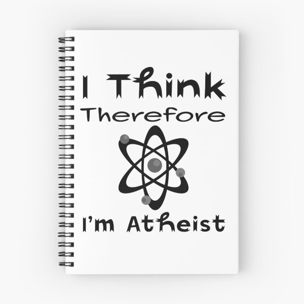 Item preview, I Think Therefore I'm Atheist Funny Atheism Humour designed and sold by cattiktoks1718.