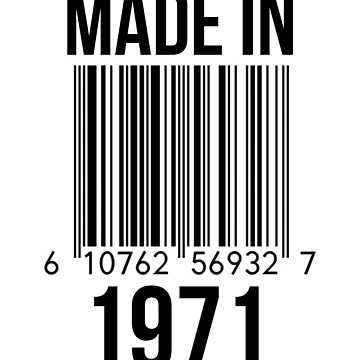 Artwork thumbnail, Made In 1971 by RandomStuffShop