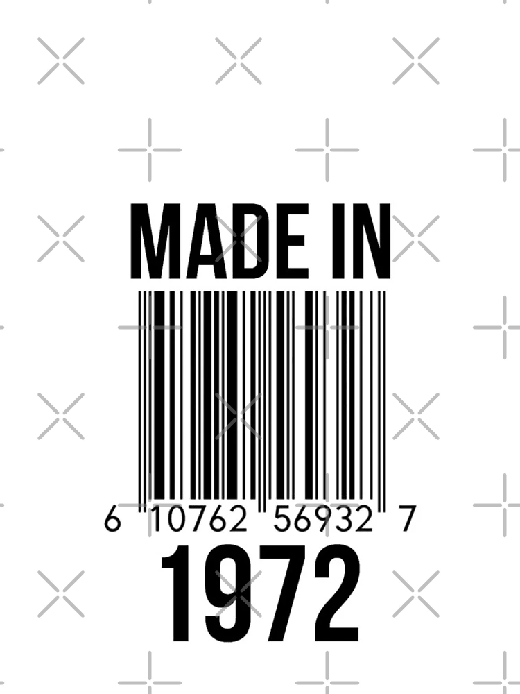 Thumbnail 4 of 4, iPhone Case, Made In 1972 designed and sold by RandomStuffShop.