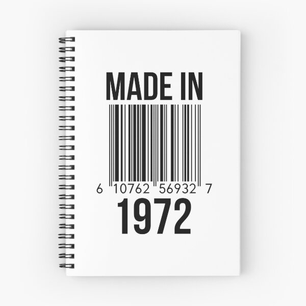 Item preview, Made In 1972 designed and sold by RandomStuffShop.