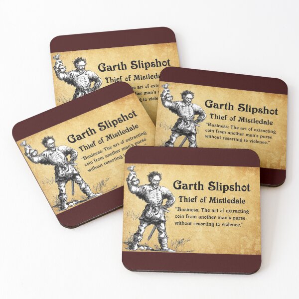 Item preview, Garth Slipshot on Business Parchment designed and sold by FictiveArt.