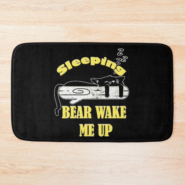 Item preview, Sleeping Bear Wake Me Up  designed and sold by Funny beagles.