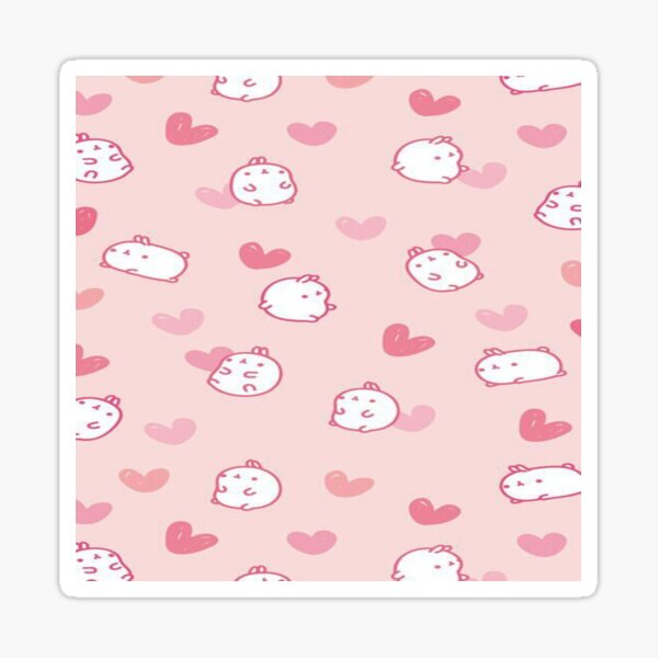 Item preview, Cute Bunny with Hearts designed and sold by HugJen.