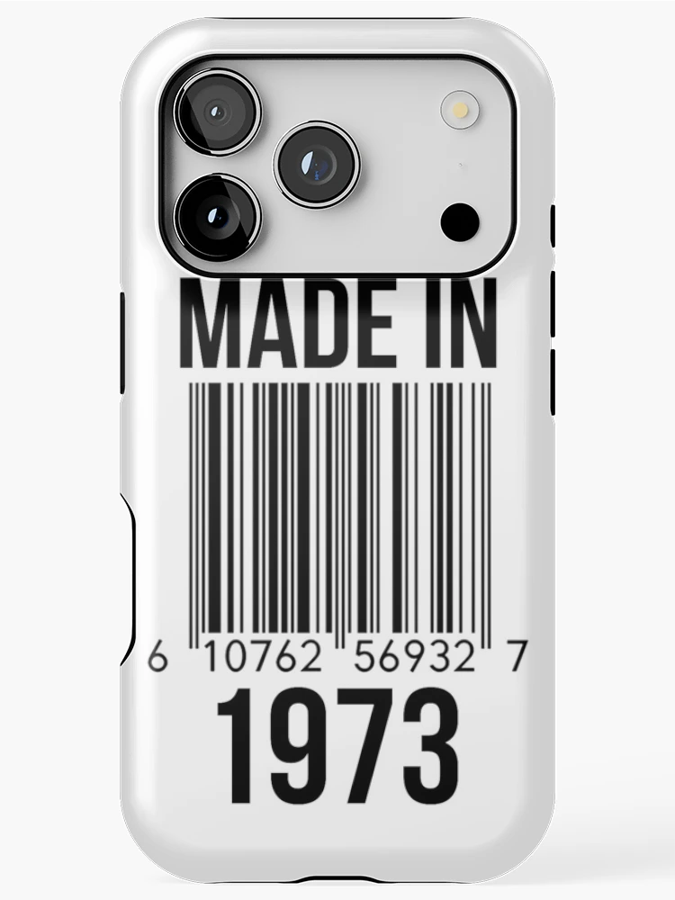 Thumbnail 1 of 4, iPhone Case, Made In 1973 designed and sold by RandomStuffShop.
