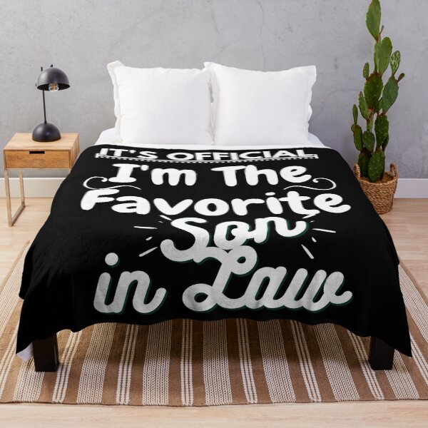 Item preview, It's Official I'm The Favorite Son In Law funny gift designed and sold by 33/34 Shop.