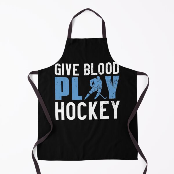Item preview, Funny Ice Hockey Player Give Blood Play Hockey Gift designed and sold by tomtomd.