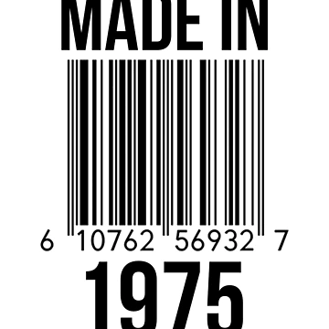 Artwork thumbnail, Made In 1975 by RandomStuffShop
