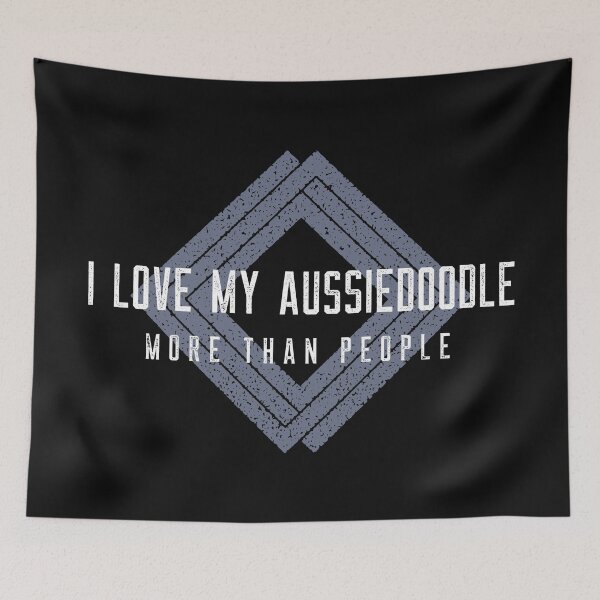 Item preview, I Love My Aussiedoodle More Than People designed and sold by Nuno Brito.