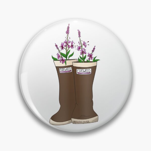 Item preview, Rain Boots Fireweed Digital designed and sold by Krystal  Thomas.