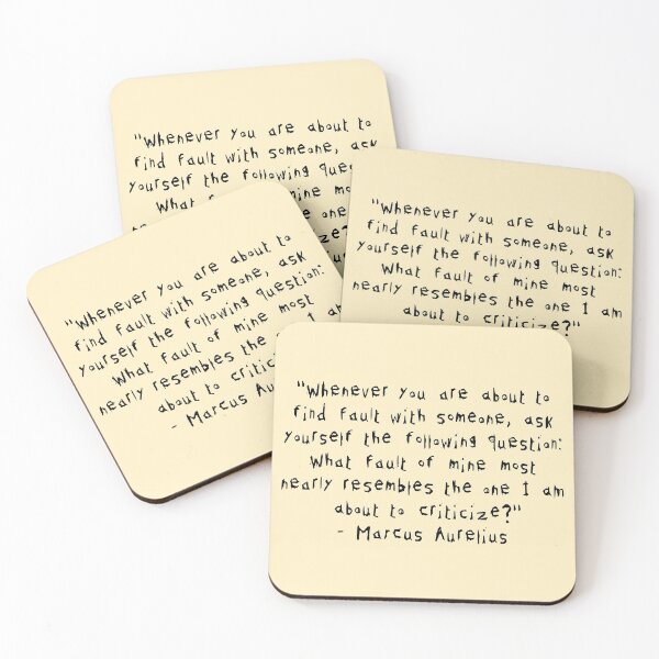 Item preview, Marcus Aurelius Stoic Quote designed and sold by MOST FIRE DESIGNS.