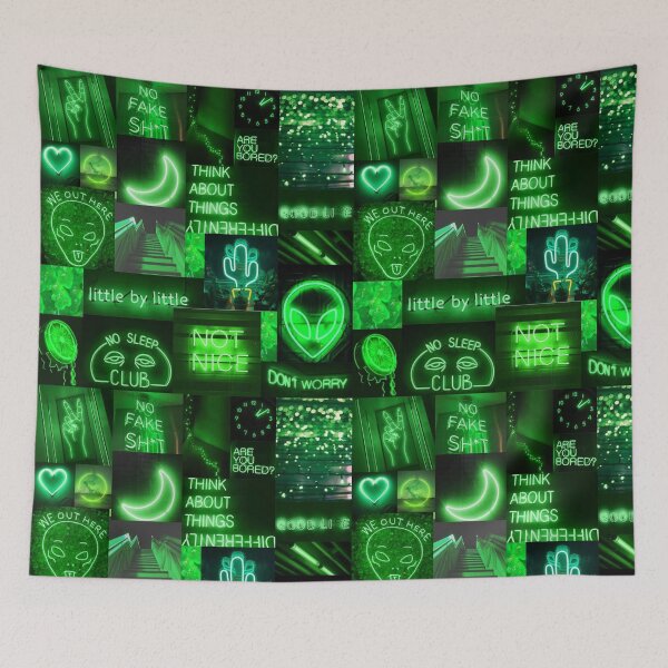 Item preview, Green glow aesthetic design designed and sold by Kayla Korte.