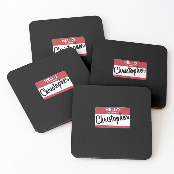 Item preview, Hello My Name Is Christopher designed and sold by Original Cheddar.