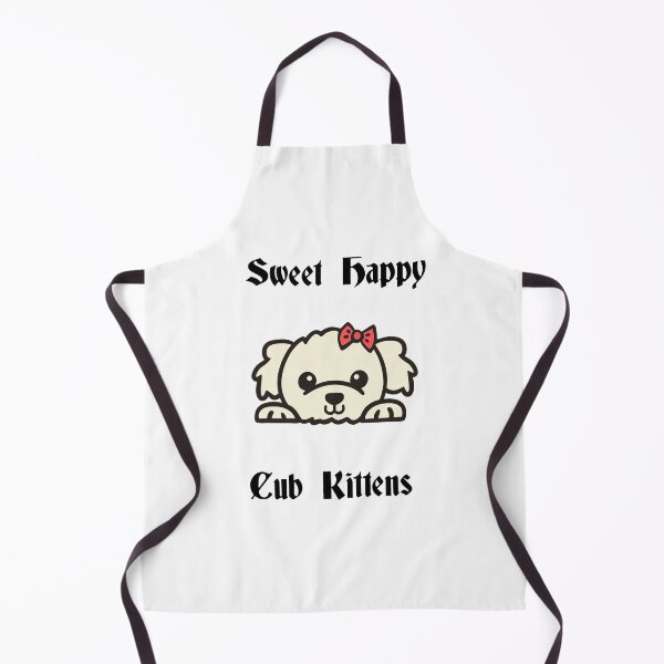 Item preview, White sweet happy cub kittens designed and sold by DamaliePierre.