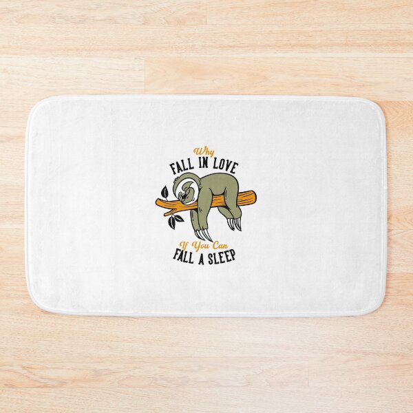 Item preview, WHY FALL IN LOVE IF YOU CAN FALL A SLEEP DESIGN  designed and sold by Picspot.