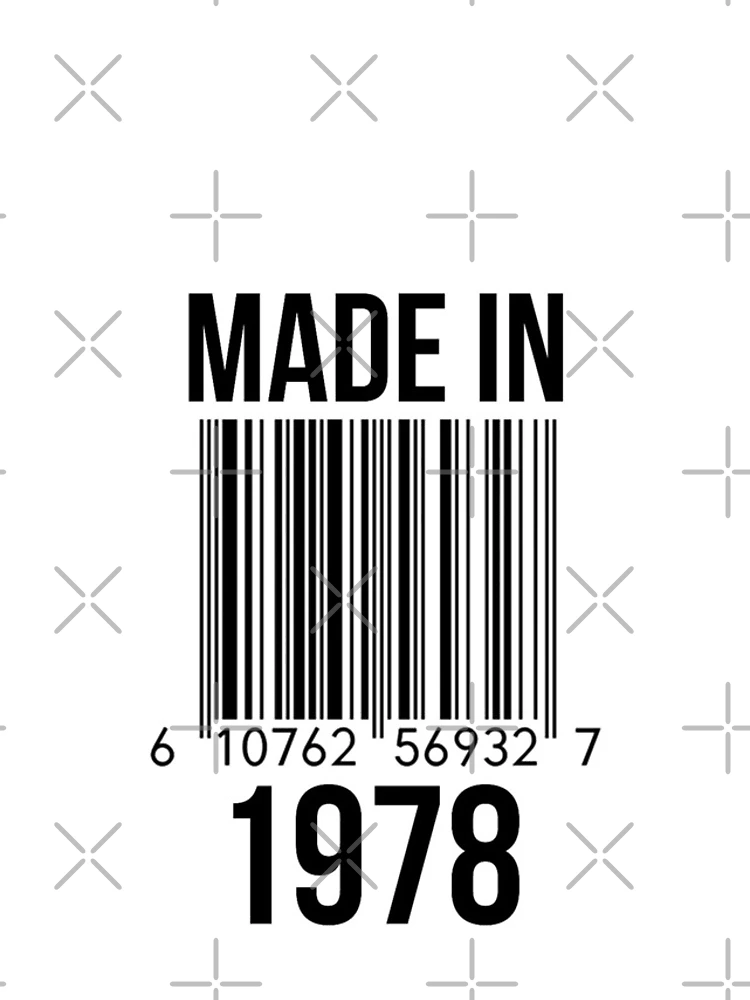 Thumbnail 4 of 4, iPhone Case, Made In 1978 designed and sold by RandomStuffShop.