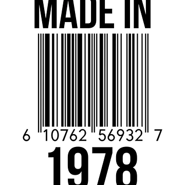 Artwork thumbnail, Made In 1978 by RandomStuffShop
