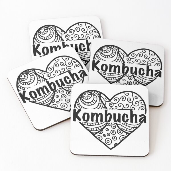 Item preview, Kombucha Heart - I Love Kombucha designed and sold by LovenLaughter.