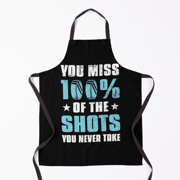 Item preview, Funny Ice Hockey Player You Miss 100% Of The Shots Gift designed and sold by tomtomd.
