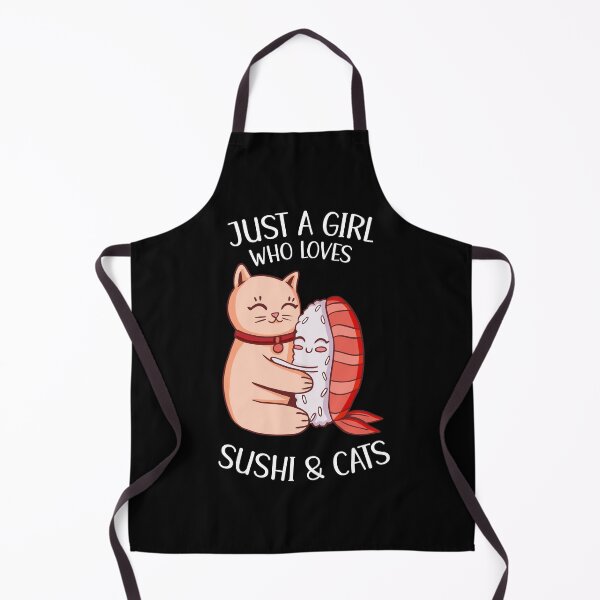 Item preview, Just A Girl Who Loves Sushi And Cats designed and sold by OnepixArt.
