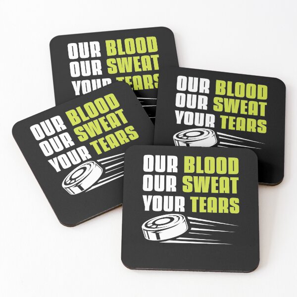 Item preview, Funny Ice Hockey Player Our Blood Our Sweat Your Tears Gift designed and sold by tomtomd.