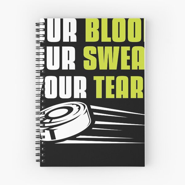 Item preview, Funny Ice Hockey Player Our Blood Our Sweat Your Tears Gift designed and sold by tomtomd.