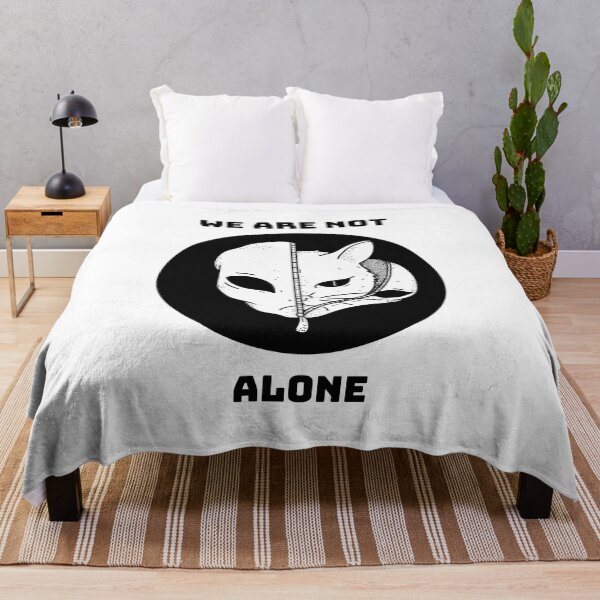 Item preview, We Are Not Alone - Aesthetic Alien designed and sold by ManiaTeec.