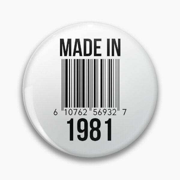 Item preview, Made In 1981 designed and sold by RandomStuffShop.