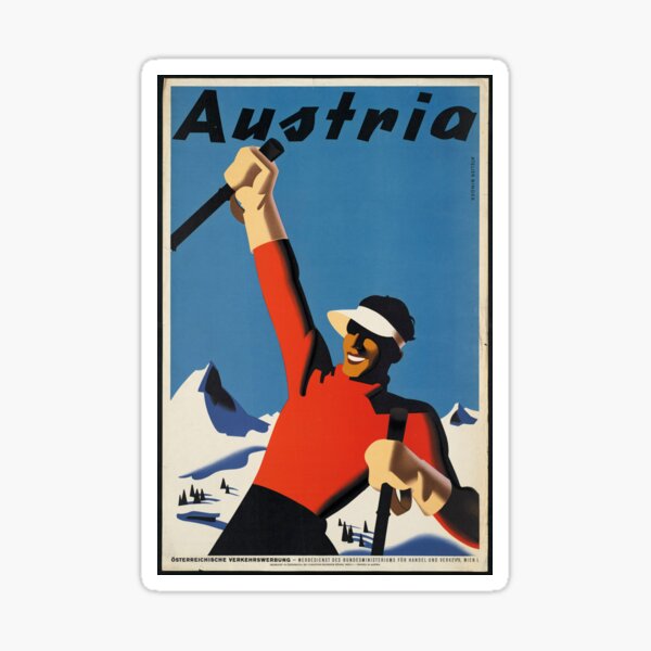 Item preview, Snow! Skis! Austria!  designed and sold by arcane-snake.
