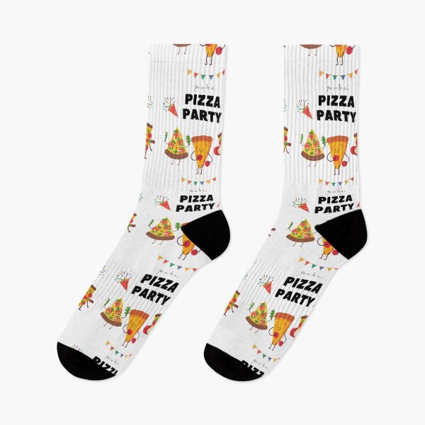 Item preview, Pizza Party Invite designed and sold by BohoMoon.