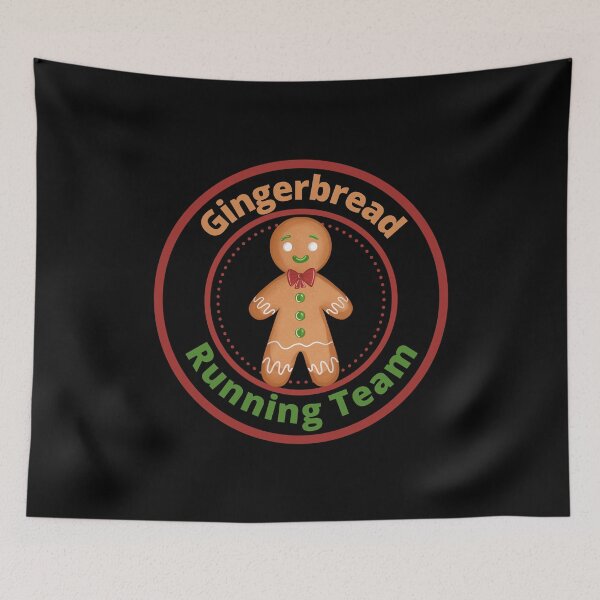 Item preview, Gingerbread Running Team designed and sold by Rebend.