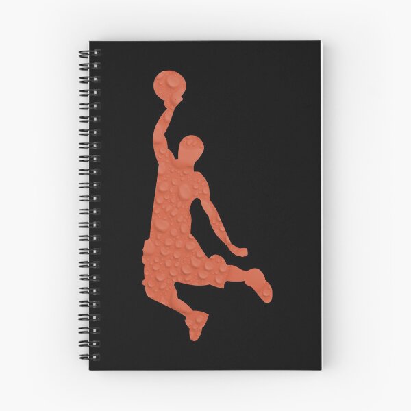 Item preview, Orange Dunking Basketball Silhouette designed and sold by Express YRSLF.