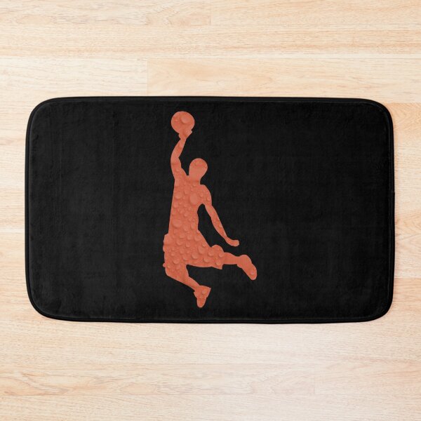 Item preview, Orange Dunking Basketball Silhouette designed and sold by Express YRSLF.